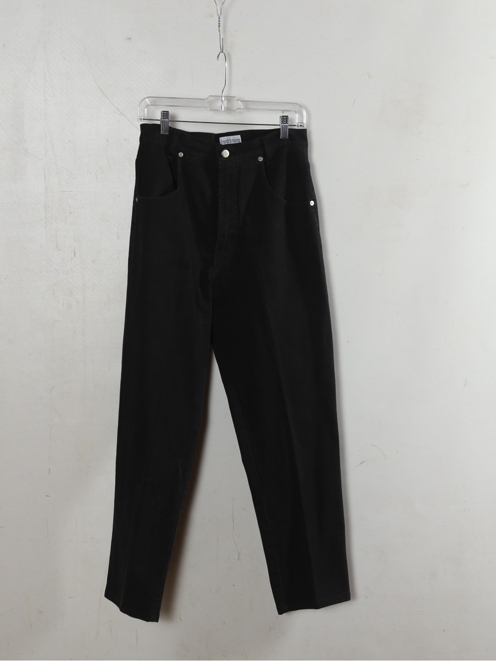 Black High-Waist Women’s Jeans - Classic Straight Fit